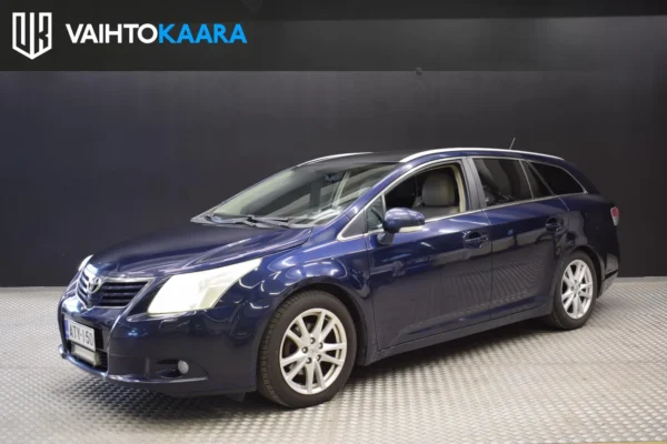 Toyota Avensis 2,0 Valvematic Premium Wagon # Suomi-auto, HUIPPUVARUSTEET!! Lasikatto, Nahat, Vakkari, Keyless, Kamera, Navi, YMS! #