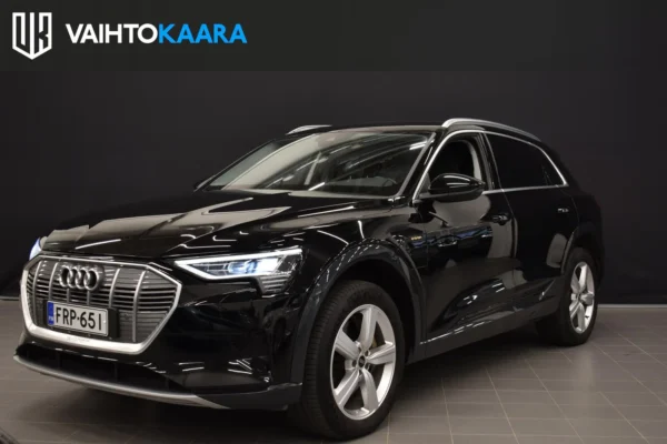 Audi e-tron 55 quattro # Adaptiivinen vakkari, Muistipenkki, Sähkötakaluukku, Navigointi, Nahkaverhoilu #