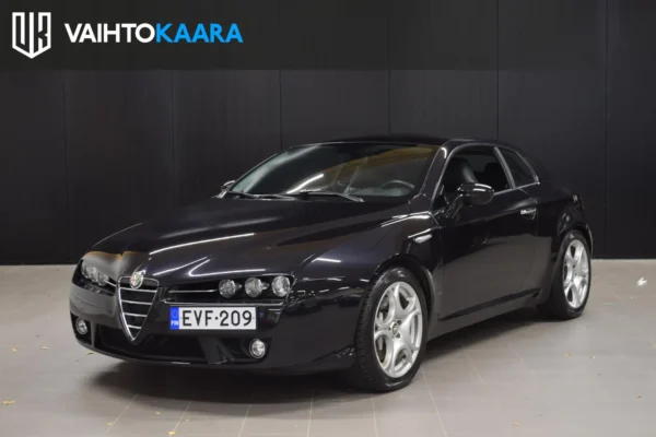 Alfa Romeo Brera 3,2 JTS V6 Q4 # Suomi-auto, Webasto, Nahkaverhoilu, Kuskin muistipenkki, Lasikatto, Huoltokirja, 2x renkaat #