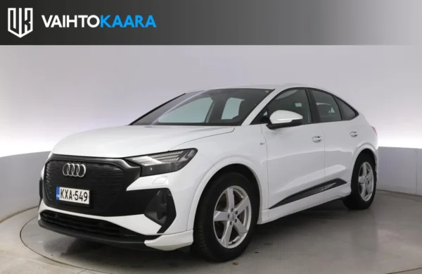 Audi Q4 e-tron 50 e-tron quattro Sportback S Line # Adapt.vakionopudensäädin, Muistipenkki, Sähkötakaluukku, Peruutuskamera, Navi #