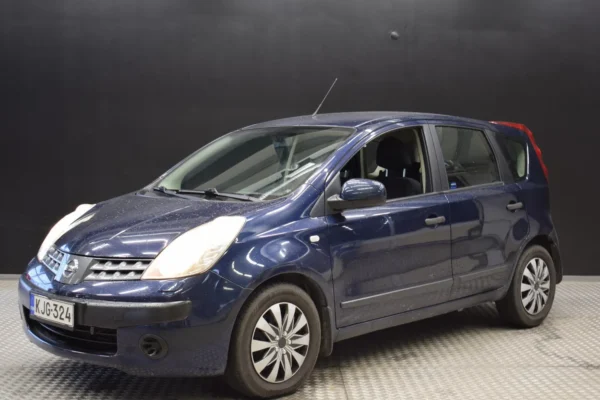 Nissan Note 1,4 Visia 5D # Suomi-auto, Juuri katsastettu, Ilmastointi, Lohkolämmitin, Huoltokirja #