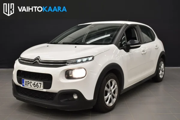 Citroen C3 PureTech 82 Feel # 1. om Suomi-auto, Lohkolämp. + sisp., Kaistavahti, Vakkari, Tutka, CarPlay #