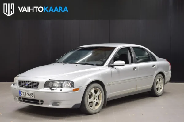 Volvo S80 2,5T AT # Suomi-auto, Vakionopeudensäädin, Lohkolämmitin + sisäp., Aut. ilmastointi, 2x renkaat ja vanteet #