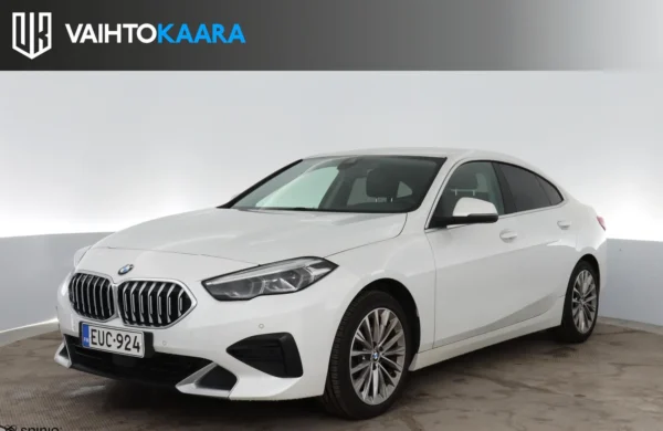 BMW 218 F44 Gran Coupé 218i A Business Luxury # Proffa navi, Parkkitutkat, Nahkaverhoilu, 2 x renkaat, Blow by heater #