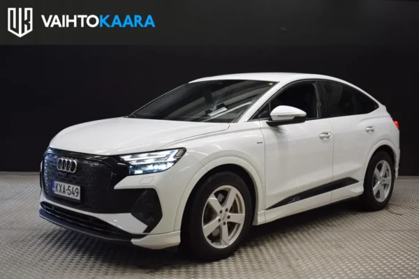 Audi Q4 e-tron 50 e-tron quattro Sportback S Line # Adapt.vakionopudensäädin, Muistipenkki, Sähkötakaluukku, Peruutuskamera, Navi #