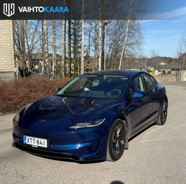 Tesla Model 3 Performance AWD Highland # Autopilot, Adapt.vakkari, Lasikatto, Ratinlämmitin, Ilmastoidut penkit, Kessy, Navi #