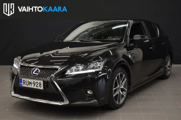 Lexus CT 200h Hybrid Aut F Sport # Erittäin komea Hybridi Lexus F Sport paketilla # P-kamera + tutkat, Puolinahat, Navi!
