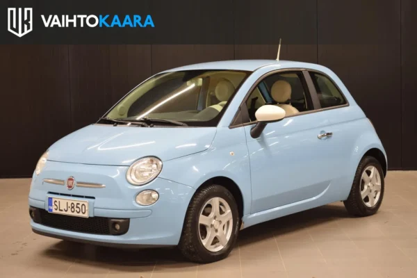 Fiat 500 Color Therapy 1,2 8v 69 hv Bensiini  # 2x renkaat & vanteet, Ilmastointi., Radio, Pirteä väri! #